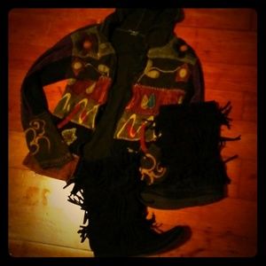 Jayli patchwork light jacket